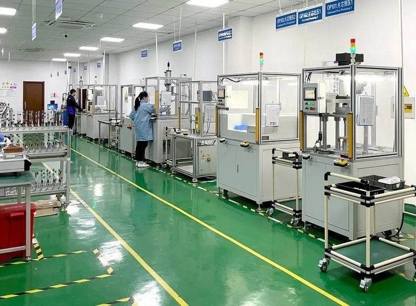 Shanghai Oetex Auto Parts Co.,Ltd 업체 생산 라인